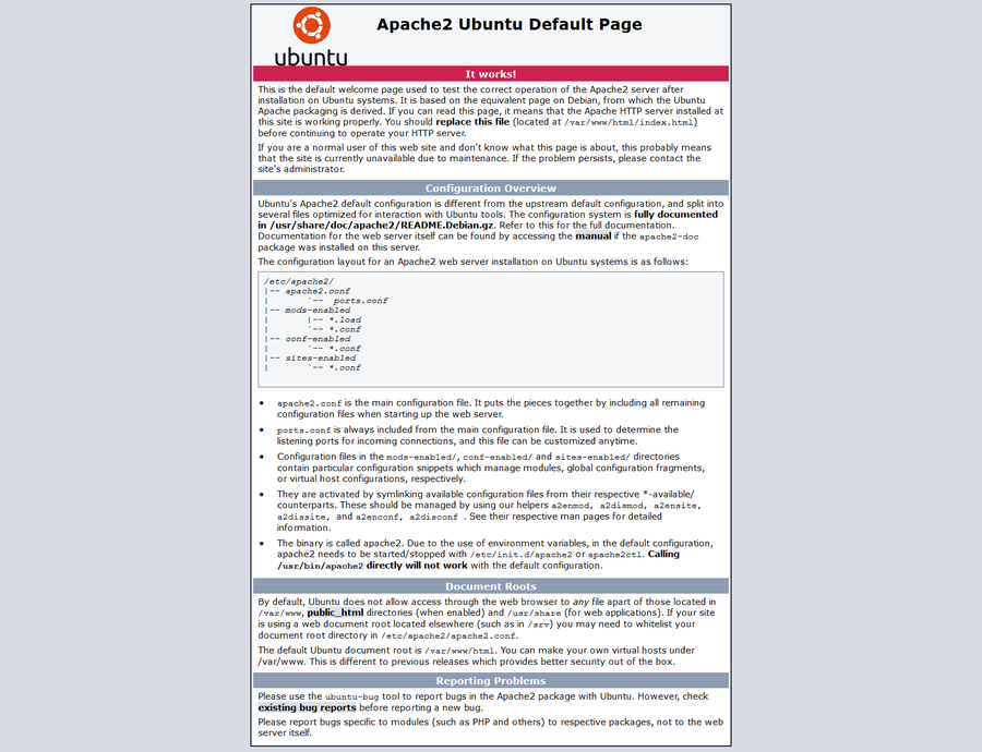 ZoneMinder Apache Testpage.png